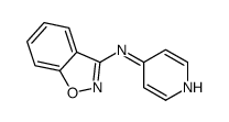 N-pyridin-4-yl-1,2-benzoxazol-3-amine结构式
