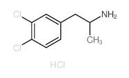 Benzeneethanamine,3,4-dichloro-a-methyl-, hydrochloride, (+)- (9CI) picture