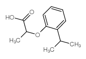 2-(2-异丙基苯氧基)丙酸结构式