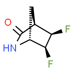 2-Azabicyclo[2.2.1]heptan-3-one,5,6-difluoro-,(exo,exo)-(9CI) Structure