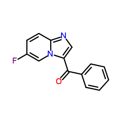 (6-Fluoroimidazo[1,2-a]pyridin-3-yl)(phenyl)methanone structure