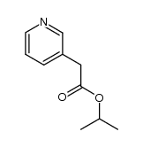 [3]pyridyl-acetic acid isopropyl ester Structure