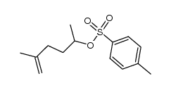 5-methylhex-5-en-2-yl 4-methylbenzenesulfonate Structure