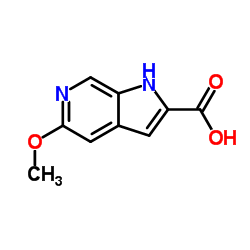 5-methoxy-1H-pyrrolo[2,3-c]pyridine-2-carboxylic acid picture