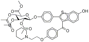 Methyl Raloxifene 4'-(2,3,4-Tri-O-acetyl-β-D-glycopyranuronate)图片