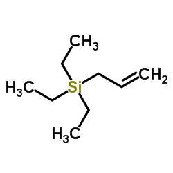 Allyl(triethyl)silane structure