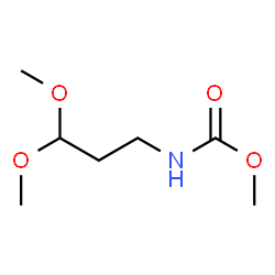 Carbamic acid,(3,3-dimethoxypropyl)-,methyl ester (9CI) Structure