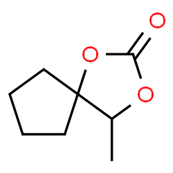 1,3-Dioxaspiro[4.4]nonan-2-one,4-methyl-,(-)- structure