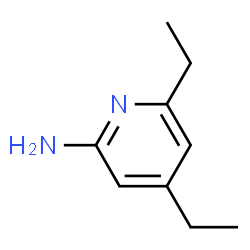 2-Pyridinamine,4,6-diethyl-(9CI) picture