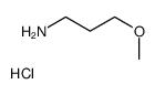 3-甲氧基-1-丙胺盐酸盐结构式