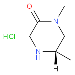 (5S)-1,5-dimethylpiperazin-2-one hydrochloride picture