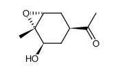 Ethanone, 1-(5-hydroxy-6-methyl-7-oxabicyclo[4.1.0]hept-3-yl)-, [1R- Structure