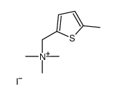 trimethyl-[(5-methylthiophen-2-yl)methyl]azanium,iodide Structure