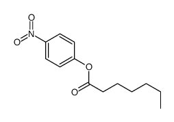 (4-nitrophenyl) heptanoate结构式