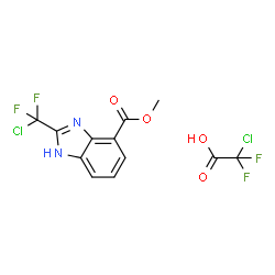 Methyl 2-(Chlorodifluoromethyl)-1H-Benzo[D]Imidazole-4-Carboxylate 2-Chloro-2,2-Difluoroacetic Acid picture