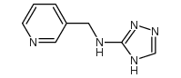 3-Pyridinemethanamine,N-1H-1,2,4-triazol-3-yl-(9CI) structure