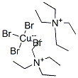 bis(tetraethylammonium) tetrabromocuprate(II)结构式