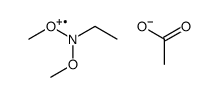 n,n-di(2-methoxy)ethylammonium acetate结构式