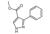 methyl 5-phenyl-1H-pyrazole-4-carboxylate Structure