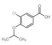 3-CHLORO-4-ISOPROPOXYBENZOIC ACID structure