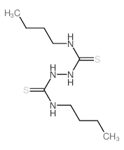 1,2-Hydrazinedicarbothioamide,N1,N2-dibutyl-结构式