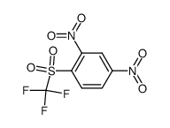 2,4-dinitrophenyl trifluoromethyl sulfone结构式