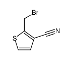 2-(bromomethyl)thiophene-3-carbonitrile Structure