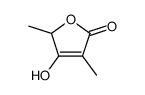 3-hydroxy-2,4-dimethyl-2H-furan-5-one Structure