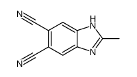 1H-Benzimidazole-5,6-dicarbonitrile,2-methyl-(9CI) picture