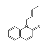 Carbostyril,1-(2-butenyl)thio- (8CI) Structure