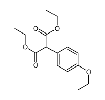 DIETHYL 4-ETHOXYPHENYLMALONATE structure