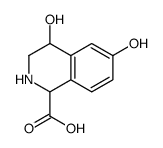 4,6-dihydroxy-1,2,3,4-tetrahydroisoquinoline-1-carboxylic acid Structure