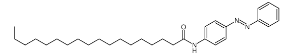 N-(4-phenyldiazenylphenyl)octadecanamide Structure
