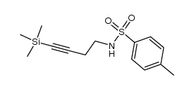 4-methyl-N-(4-trimethylsilyl-3-butynyl)-benzenesulfonamide Structure