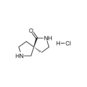 (S)-2,7-Diazaspiro[4.4]nonan-1-one hydrochloride Structure