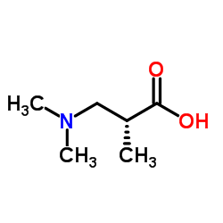 [R,(-)]-3-(N,N-Dimethylamino)-2-methylpropionic acid Structure