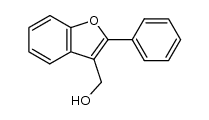 (2-phenylbenzofuran-3-yl)methanol结构式