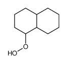 1-hydroperoxy-1,2,3,4,4a,5,6,7,8,8a-decahydronaphthalene结构式