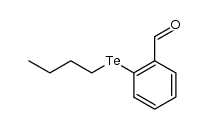 2-(butyltelluro)benzaldehyde结构式