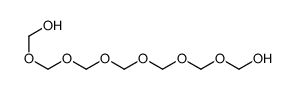 hydroxymethoxymethoxymethoxymethoxymethoxymethoxymethanol Structure