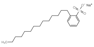 sodium;4-tetradecylbenzenesulfonate Structure