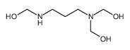 [3-[bis(hydroxymethyl)amino]propylamino]methanol Structure