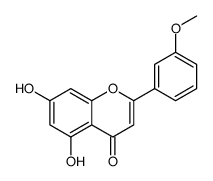 5,7-dihydroxy-2-(3-methoxyphenyl)chromen-4-one Structure