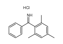 2,4,6-trimethyl-benzophenone-imine, hydrochloride Structure