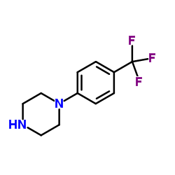 1-(4-Trifluoromethylphenyl)piperazine Structure