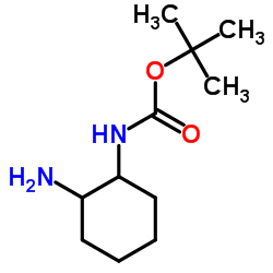 tert-Butyl-[(1R,2R)-2-aminocyclohexyl]carbamat Structure