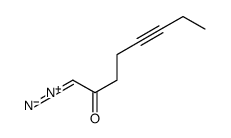 1-diazoniooct-1-en-5-yn-2-olate结构式