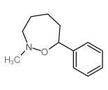 1,2-Oxazepine,hexahydro-2-methyl-7-phenyl- Structure
