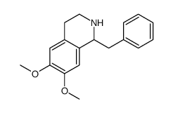 1-benzyl-6,7-dimethoxy-1,2,3,4-tetrahydroisoquinoline结构式