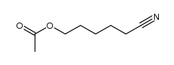 6-acetoxy-hexanenitrile Structure
